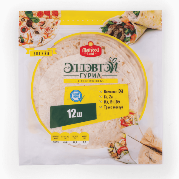 Tortillas original - 12 pieces
