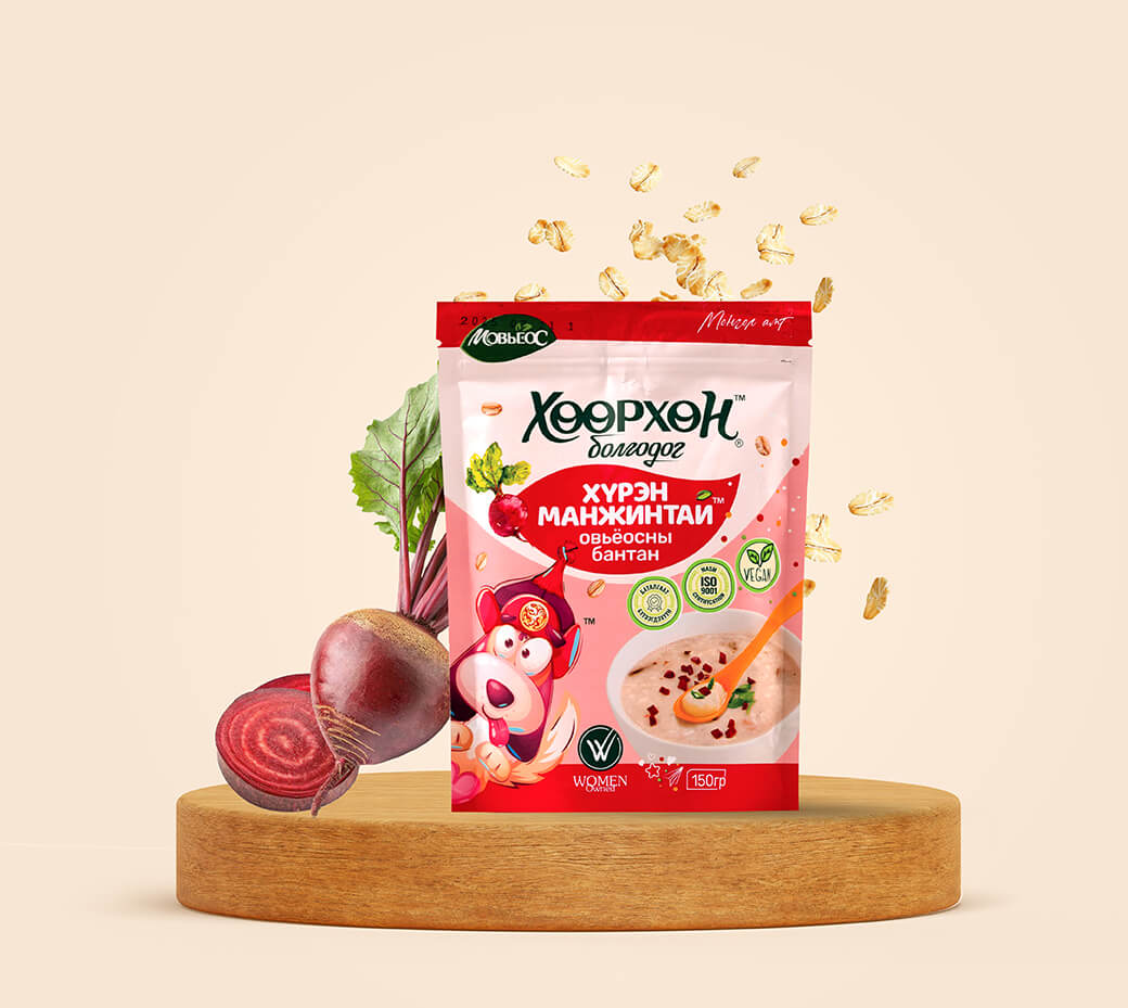 Хөөрхөн бантан - хүрэн манжин 150гр